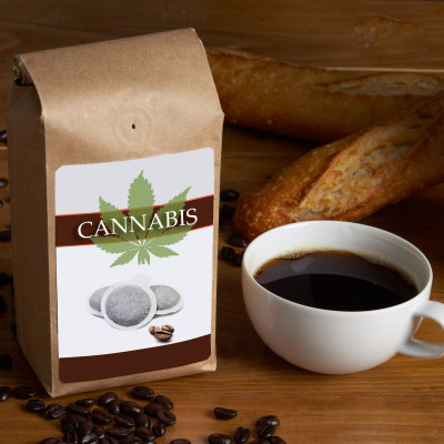 CAFFE E CANAPA CERTIFICAZIONE BIO ®  - CIALDE 20 PZ. 150G - SOLO CON HACCP