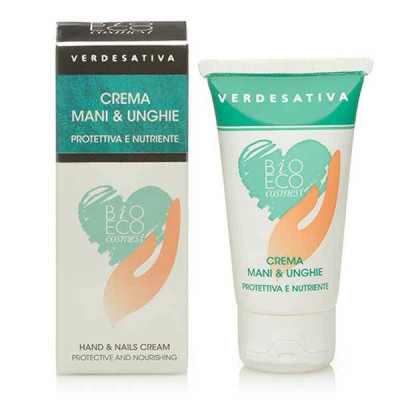 Crema Mani e Unghie Protettiva e Nutriente 100% Naturale