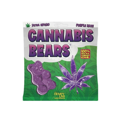CARAMELLE CANNABIS BEARS - PURPLE HAZE
