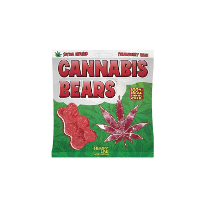 CARAMELLE CANNABIS BEARS - STRAWBERRY HAZE