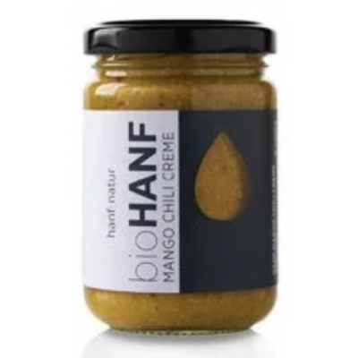 Crema spalmabile alla canapa Bio – Mango e Chili – 145 g