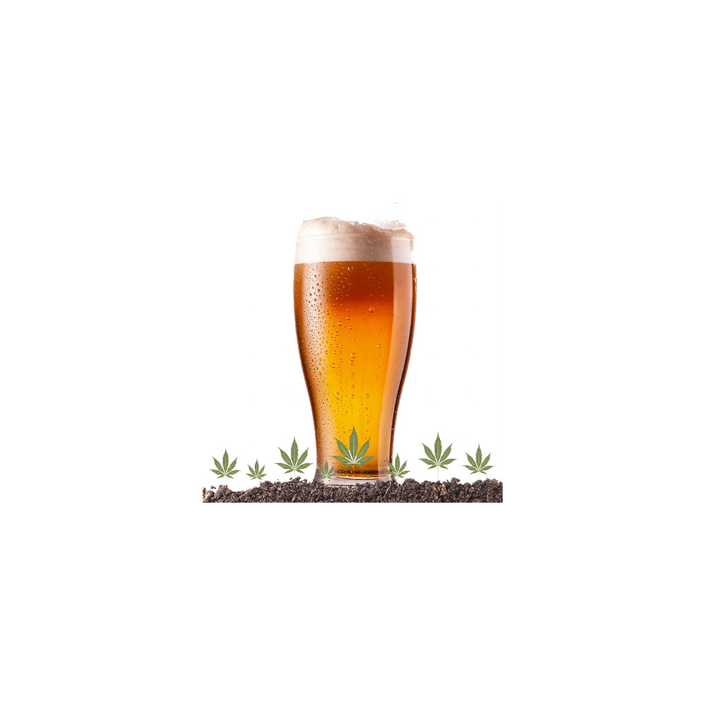 Birra artigianale alla canapa - Doppia fermentazione -  MADE IN ITALY