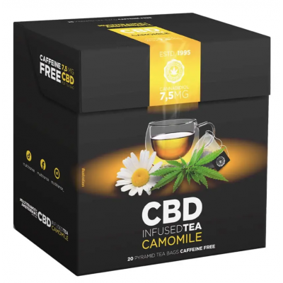 Camomilla, CBD 7,5 mg, box di 20 bustine