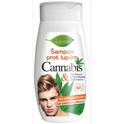 Bione CANNABIS antiforfora shampoo for men, 260 ml