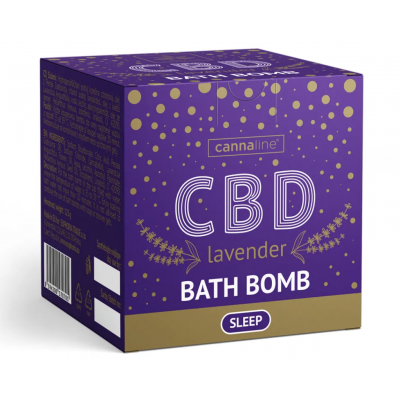 Cannaline CBD Sleep Bath Bomb con Lavanda