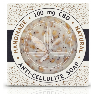 Cannaline Anti-Cellulite CBD Sapone Artigianale, 100 mg CBD
