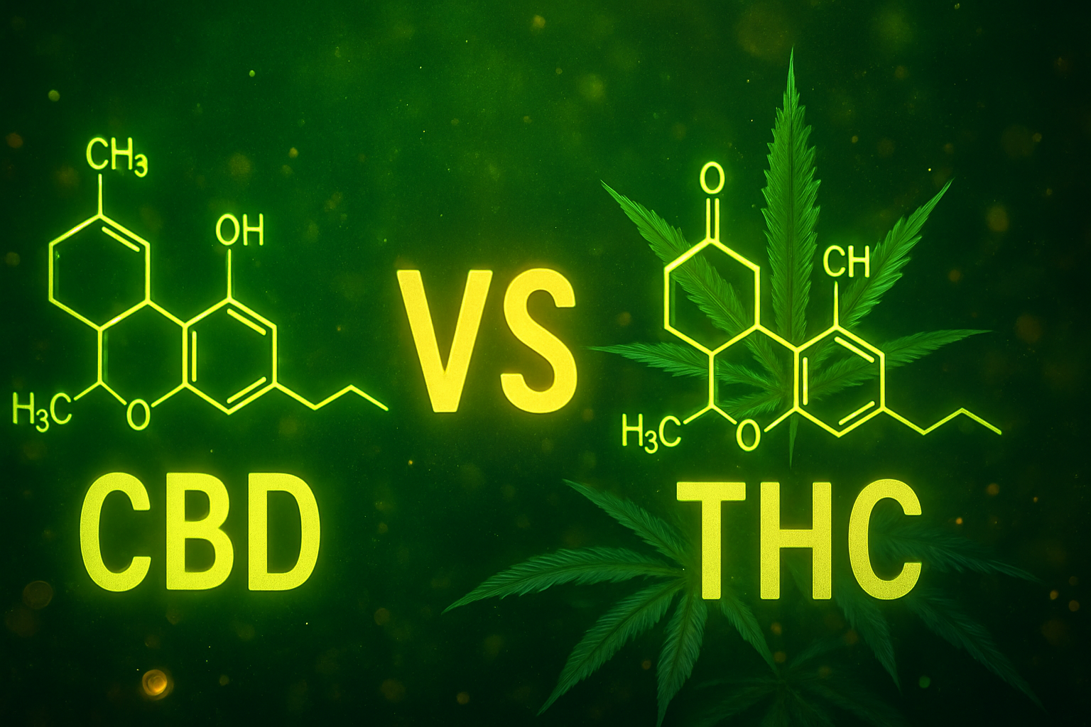 CBD vs THC: le differenze nella cannabis light