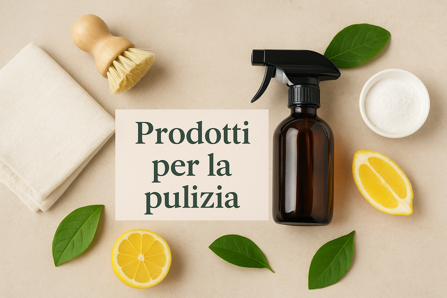  Prodotti per la pulizia naturale: efficaci, sicuri e sostenibili